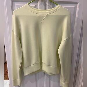 SPANX AirEssentials Women's Yellow Scuba Crewneck